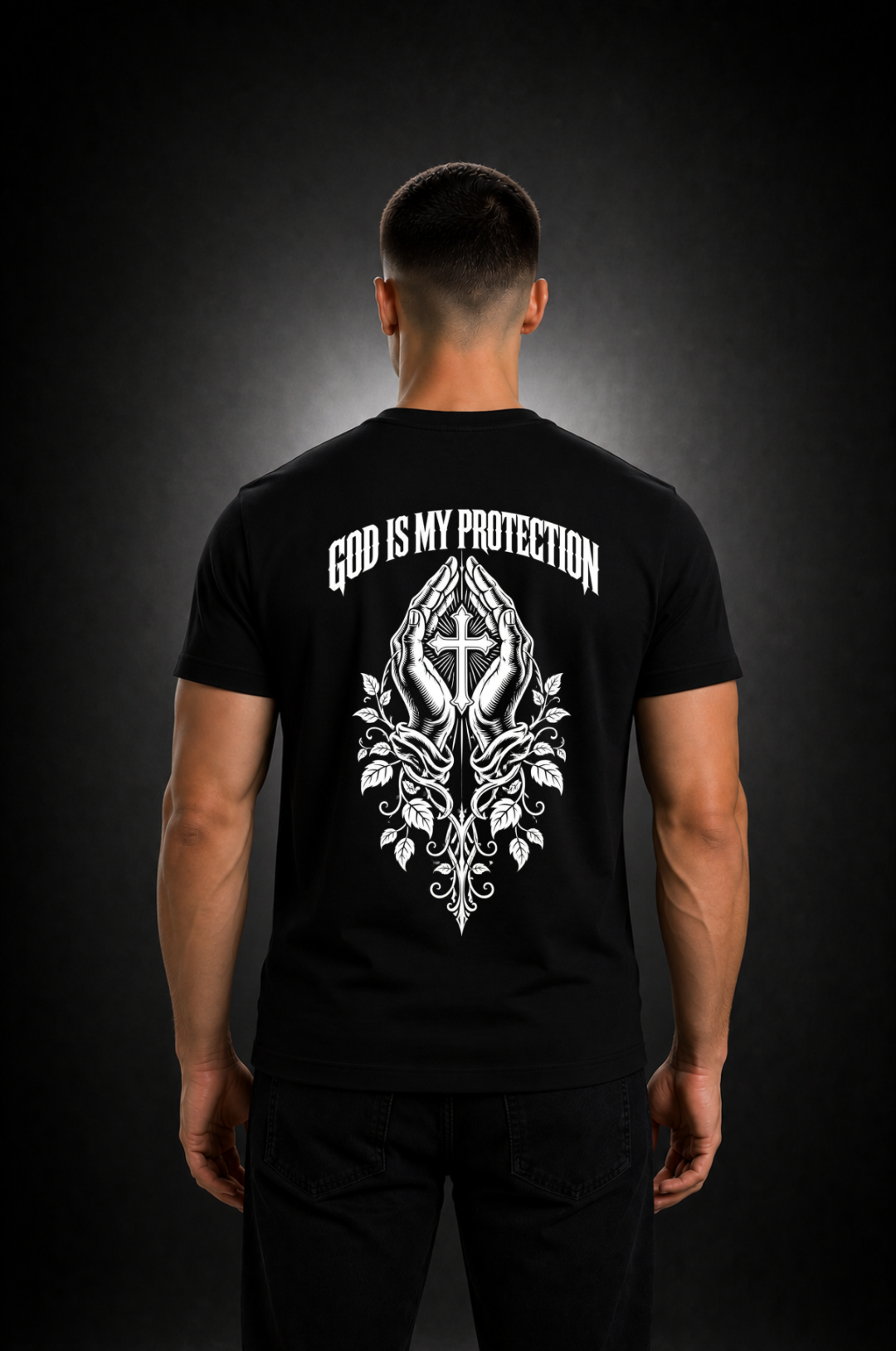 God is my Protection - T-Shirt