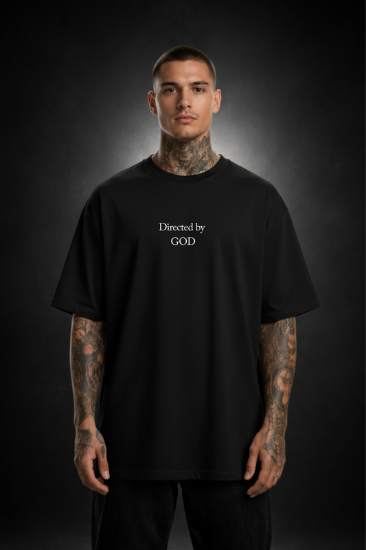 Directed by God Oversized Shirt
