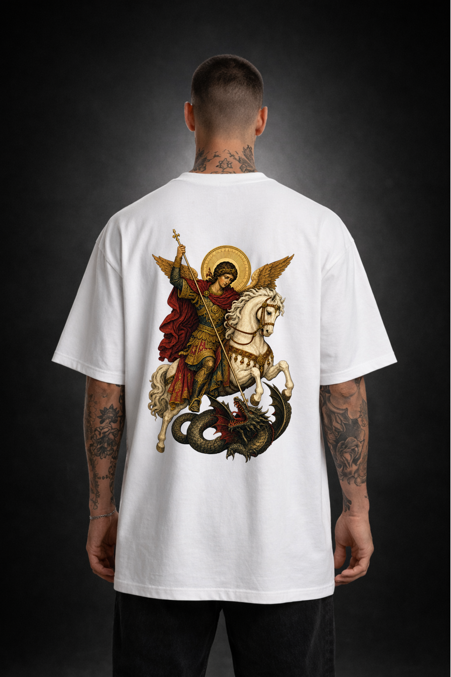 Saint Michael - Oversized Shirt