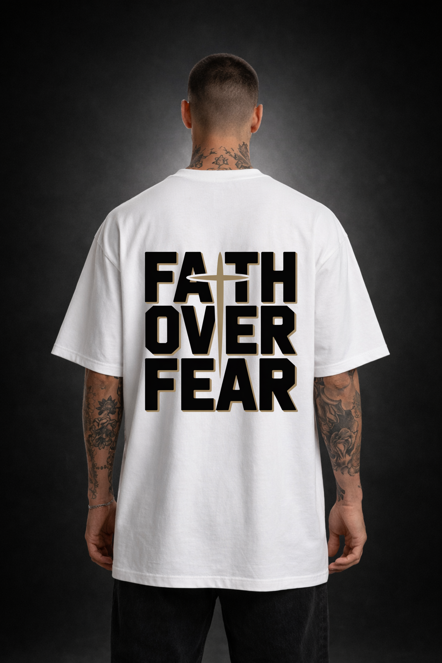 FaithOverFear v2 Oversized Shirt